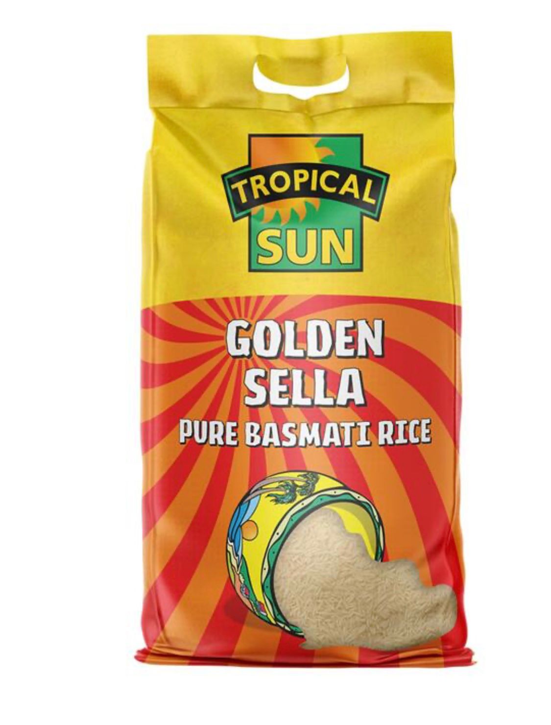 Tropical Sun Golden Sella Basmati Rice 10kg